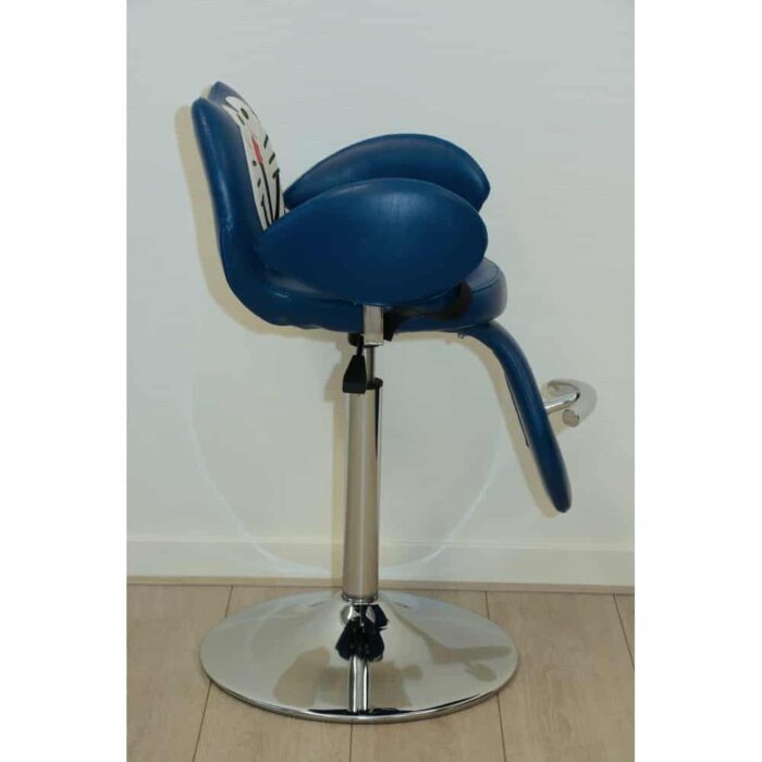 Kinder Knipstoel Poes blauw - Afbeelding 2