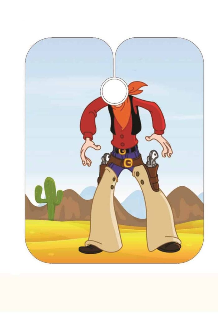 Kinderkapkleed Cowboy - Afbeelding 2